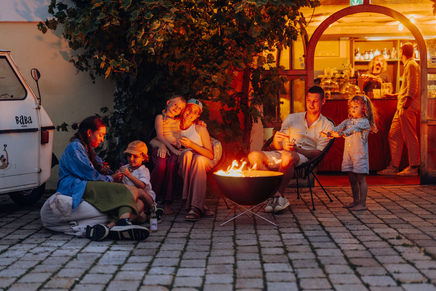 BOWL 57 | Fire Bowl with star stand