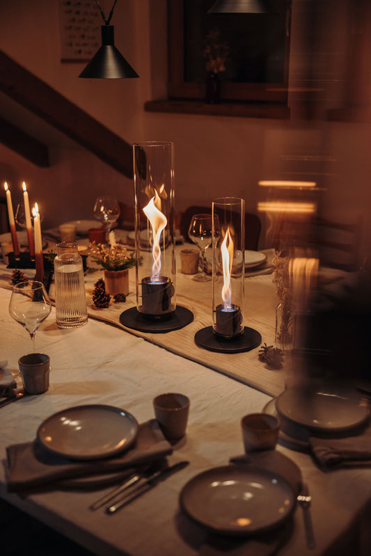 SPIN 900 Tabletop Fireplace | Black