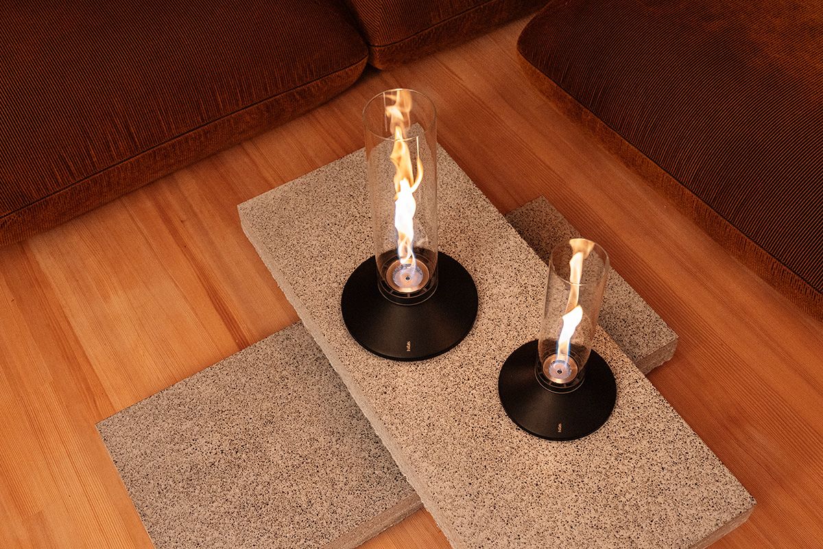 SPIN X 1200 Tabletop Fireplace | Black