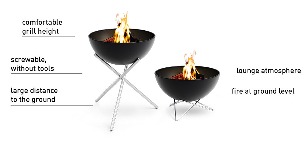 BOWL 57 | Fire Bowl with star stand
