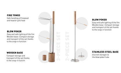 Fire Tools Set (3 pcs)