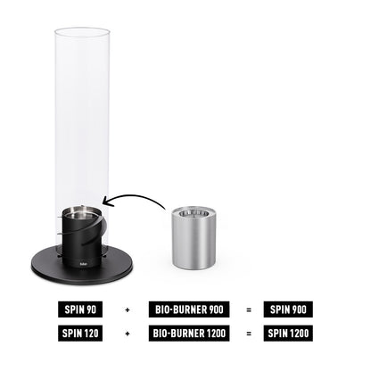 SPIN 1200 Tabletop Fireplace