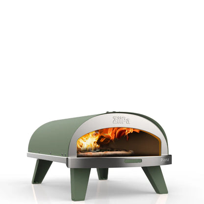 ZiiPa Piana Gas Pizza Oven with Rotating Stone - Eucalyptus