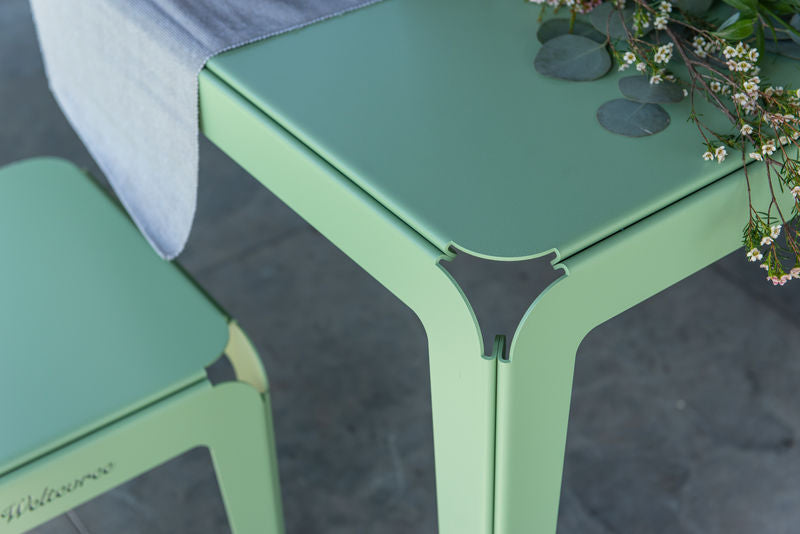 Bended Bench Seat with Backrest