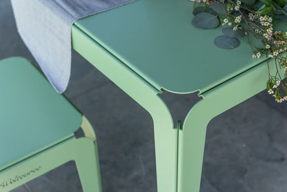 Bended Bench Seat with Backrest