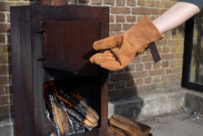 Leather Heat-Resistant Gloves