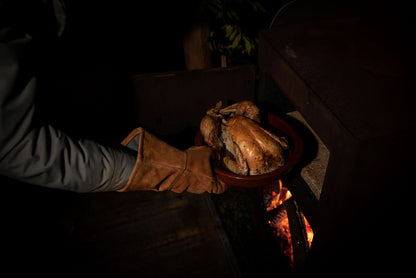 Leather Heat-Resistant Gloves