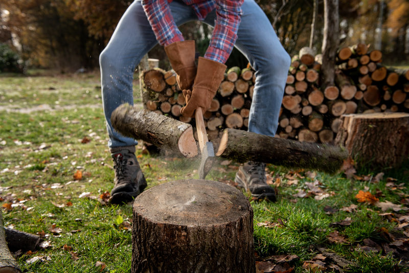 Leather Heat-Resistant Gloves