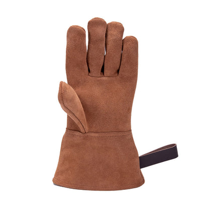 Leather Heat-Resistant Gloves